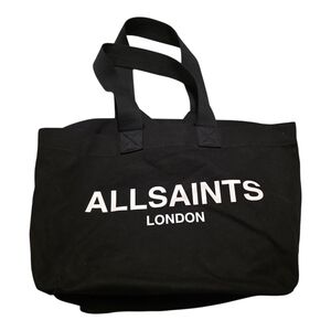 All Saints Black Tote Bag